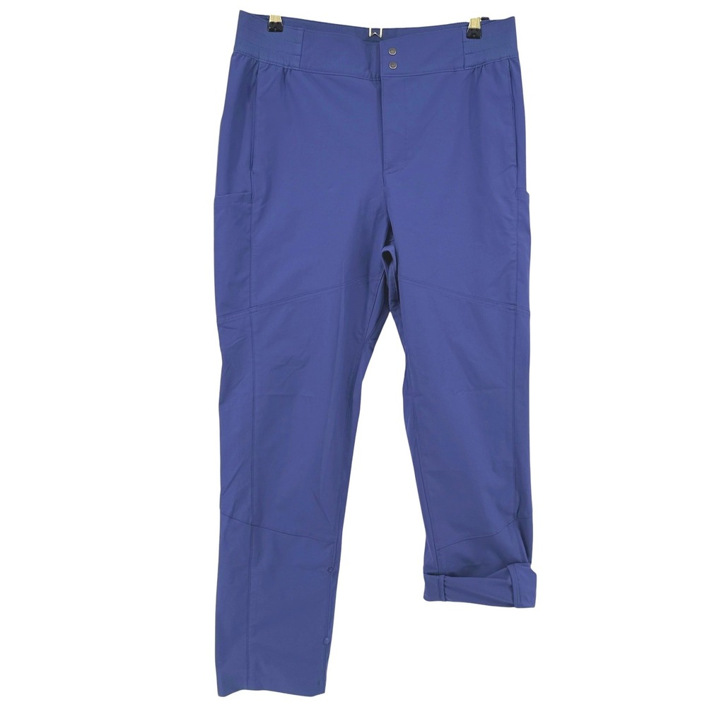 Alaskan Hardgear Duluth Trading Co Womens Blue Outdoor Cargo Hiking Pants 14 Reg